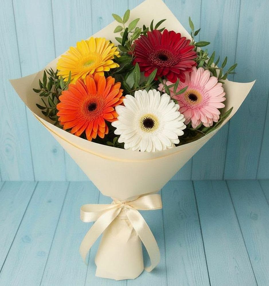 Букет цветов из: Герберы в Ковернино