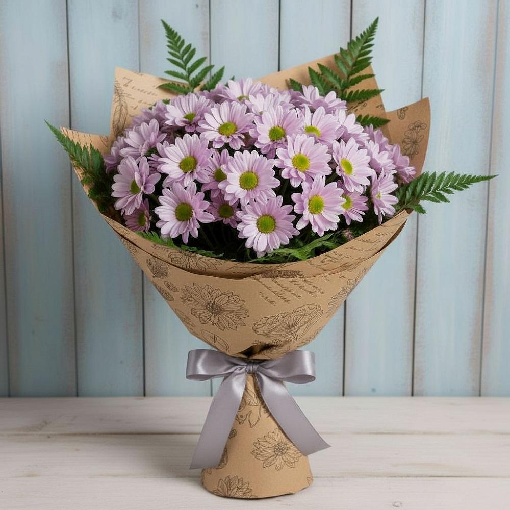 Букет цветов из: Хризантемы в Ковернино