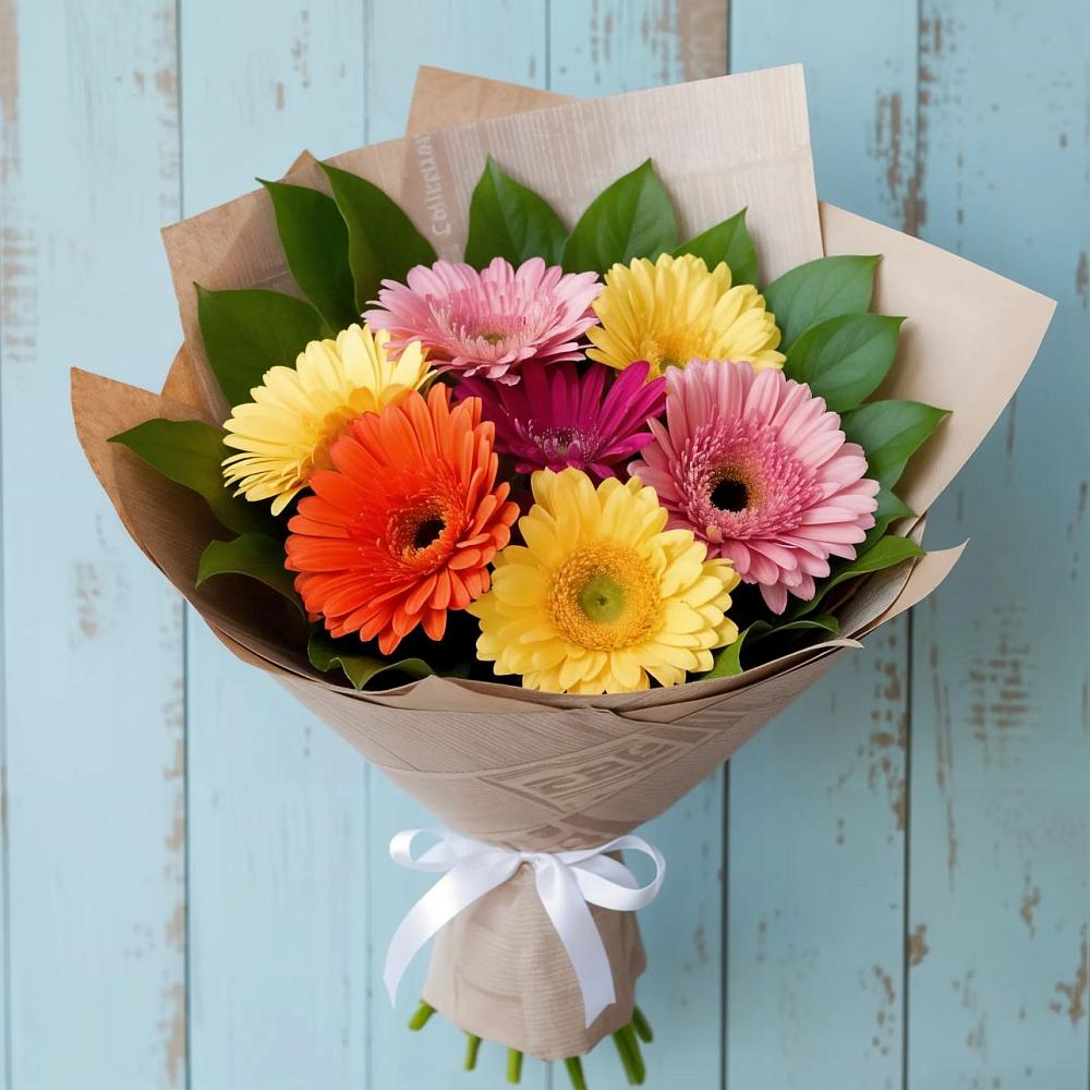 Букет цветов из: Герберы в Ковернино