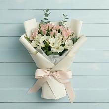 Букет цветов из:  Альстромерии #REPLACE_PRED# Ковернино
