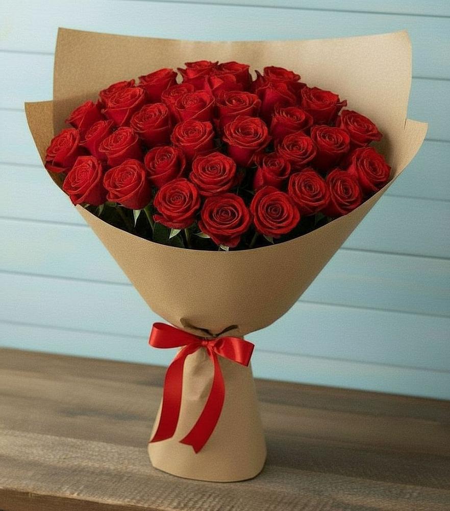 Букет Красные розы Милано в Ковернино