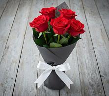 Букет 5 Красных роз Эдлесс Лав #REPLACE_PRED# Ковернино