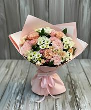 Букет цветов из:  Гвоздики, Розы и Хризантемы в Ковернино