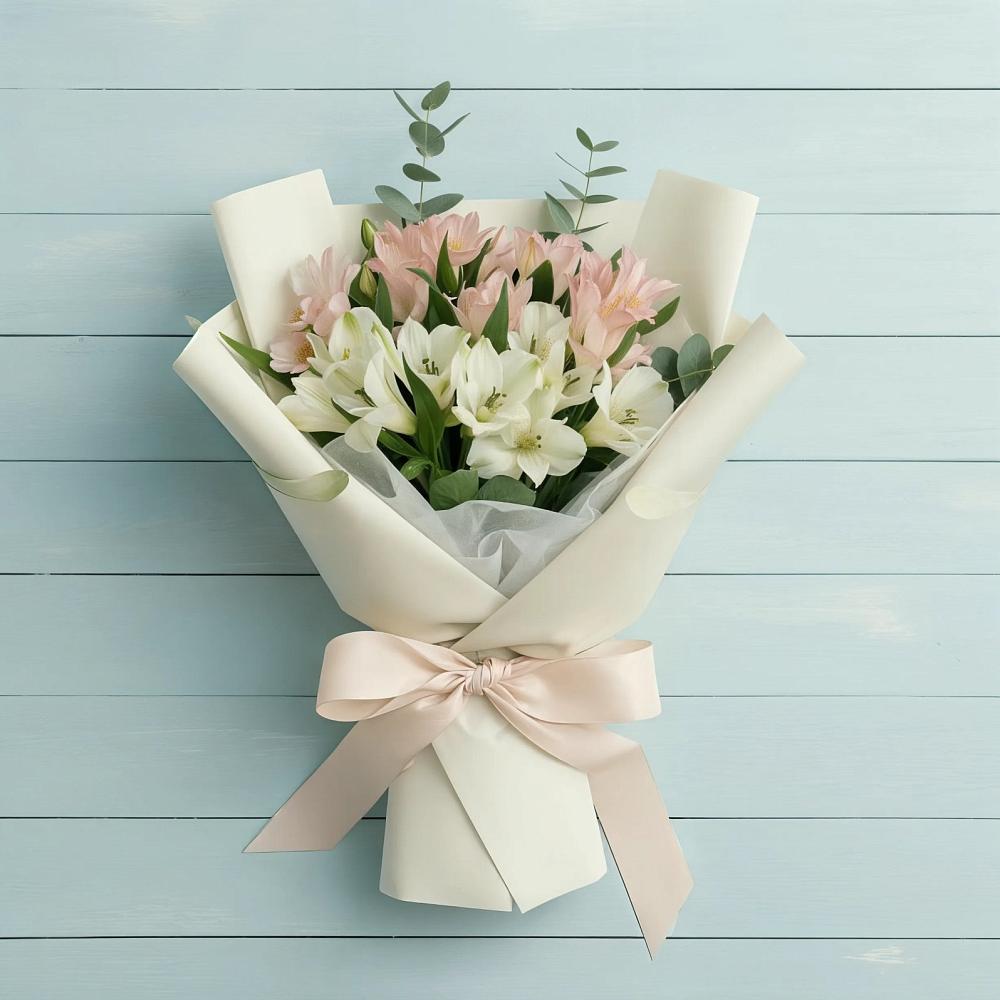 Букет цветов из: Альстромерии в Ковернино