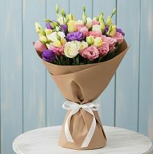 Букет цветов из:  Лизиантусы в Ковернино